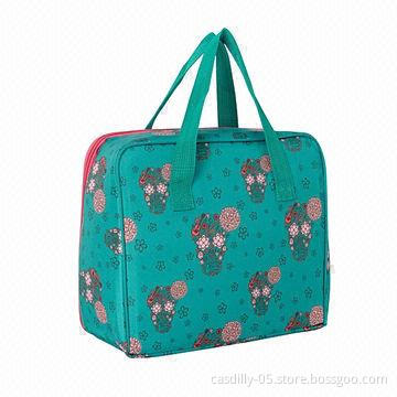 Cooler Bag with Wipe Clean FDA-grade Lining and Mat